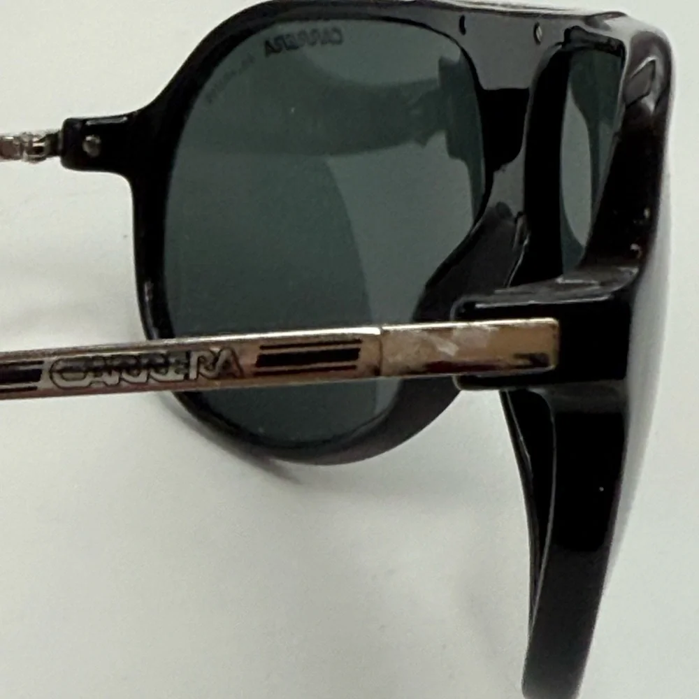 Carrera Hot/S Pilot Black Aviator shield polarized gradient lenses with logo
